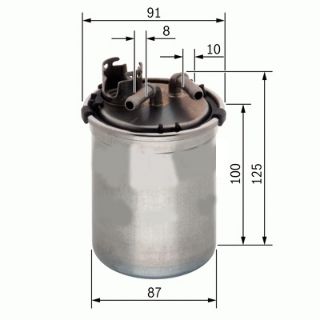 YAKIT FİLTRESI (MAZOT) POLO IV FABİA II CORDABA III İBİZA IV 1,9 TDI 01 / 02> resmi