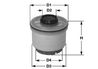 YAKIT FİLTRESİ TOYOTA HİLUX D/CAB COMFORT 08 resmi