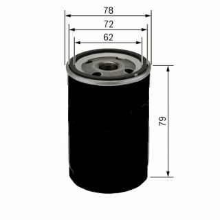 YAĞ FİLTRESİ ASTRA G 98-05 -ASTRA H-COMBO 05- -CORSA C 00- -VECTRA C 02- 1.4-1.6-1.6-1.8 16V-2.0T resmi