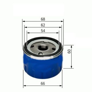 YAĞ FİLTRESİ CLİO I-II-III-KNG-TWNG-MODUS 1.2 04/03 W66 resmi