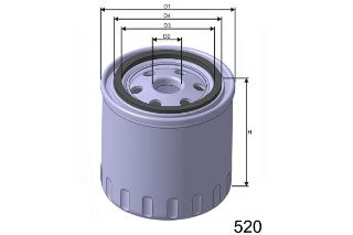 YAĞ FİLTRESİ BOXER-JUMPER 2.2HDI 11 FORD TRANSİT 2.2TDCI 06-14 resmi