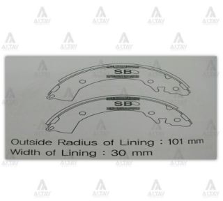 FREN BALATA GETZ 06-11 ABSLİ  İ20 09-12  RİO- 11= PABUÇ ARKA resmi