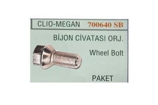 BİJON CİVATASI CLİO-MGN 709640SB resmi