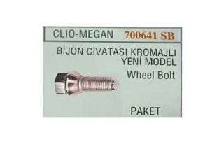 BİJON CIVATASI Y.M. CLİO-MGN DELİKLİ KROMAJLI 054 resmi