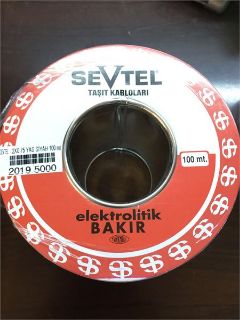 HOPARLOR KABLOSU YASSI BITISIK 2X0,75 SIYAH resmi