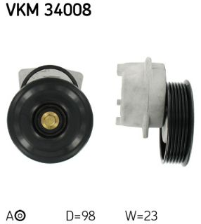 ALTERNATÖR GERGİ RULMANI KÜTÜKLÜ FİESTA IV 1.25İ 16V-1.4İ 16V-1.6 16V 95-02 -S60 2.3 resmi