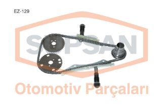 ZİNCİR SETİ FİAT DUCATO 3.0 MULTİJET 140/150/160 F1CE0481A/D/M/N - IVECO DAİLY III-IV-V 3.0 F1CE0481A resmi