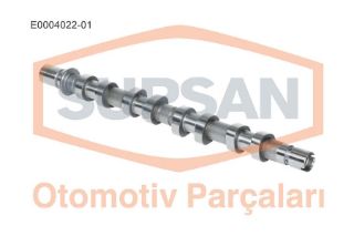 EKSANTRİK MİLİ RENAULT MEGANE 1.4 - 1.6 16V (ENG. K4M-K4J) EGZOZ - DÖKÜM resmi