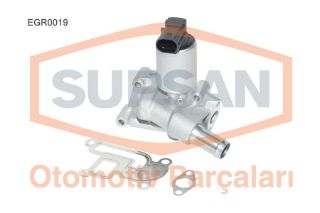 EGR VALFİ EGR0019 CORSA-C 1.2 1.4 16V MERİVA AGILA 5PİN D TİP SOKET resmi