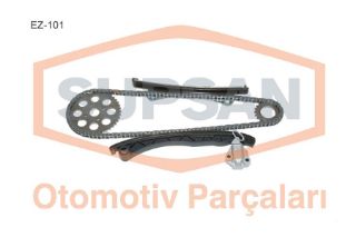 ZİNCİR SETİ EZ101 ALBEA 1.3 CDTI DOBLO CORSA-C ASTRA-H Z13DT (6 PARÇA) resmi