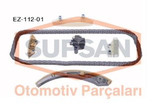 ZİNCİR SETİ FORD TRANSİT 2.4 L PUMA V184 resmi
