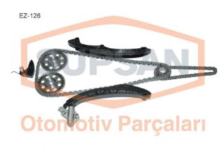 ZİNCİR SETİ VW GOLF V-VI, PASSAT, JETTA, TİGUAN, S CİROCCO 1.4 16V TSI 122 BG/140 BG/160 BG - ENG.(CAXA-CAVA-BMY-CAVD-BLG) SET İÇERİĞİ 8 PARÇA resmi