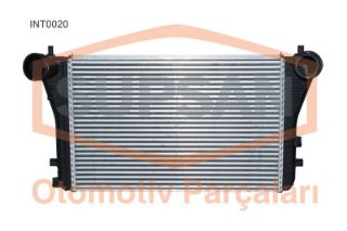 TURBO RADYATÖRÜ CADDY GOLF V JETTA A3 LEON OCTAVIA 1.8 TFSI 1.9 TDI 2.0 TDI 2.0 TFSI (INTERCOOLER) resmi