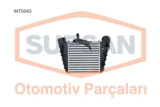 TURBO RADYATÖRÜ (INTERCOOLER) POLO CORDOBA FABİA 1,4TDI / 1,9TDI 02> resmi