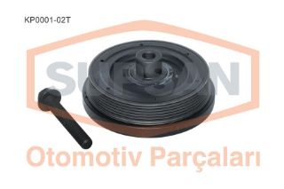 KRANK KASNAĞI FORD FOCUS - GALAXY - MONDEO IV - S- MAX - TOURNEO CONNECT 1.8 TDCİ ENG.(F9DA-FFDA-F9DB-FFWA-FFBA-QYWA-HCPA-HCPB-R3PA) KİT (1 ADET CİVATA) resmi