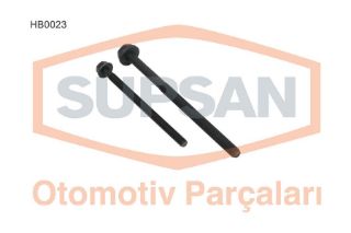 SİLİNDİR KAPAK SAPLAMASI 18 ADET TRANSİT 2.4 PUMA V184 resmi