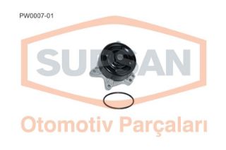 DEVİRDAİM SU POMPASI TOYOTA AVENSIS (T22) 1.6 VVT-I 1997-2003 / CELICA 1.8 16V VVT-I 1999-2005 / COROLLA 1.4İ 1997-2002 / COROLLA 1.6İ 1997-2002 / COROLLA 1.4 VVT-I 2007-2012 resmi