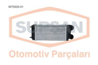 TURBO SOĞUTUCU RADYATOR (INTERCOOLER) P307 YM C4 C4 PICASSO DV6 (1,6HDI) 06>OLCU: (300×147×85) resmi