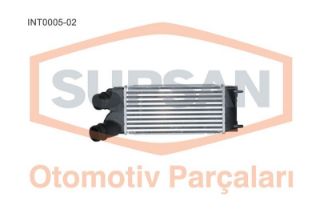 TURBO RADYATÖRÜ (INTERCOOLER) BERLİNGO III PARTNER TEPE DV6ATED4 / DV6BTED4 (1,6HDI 16V) / (08>) resmi