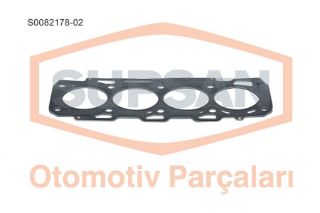 SİLİNDİR KAPAK CONTASI FİAT LİNEA - BRAVA - ALFA 1 59 1.6 16V MULTİJET ENG.(198 A2.000 - 955 A3.000) ÇOK KATMANLI ÇELİK resmi