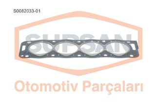 SİLİNDİR KAPAK CONTASI PEUGEOT PARTNER - CİTROEN B ERLİNGO - BOXER DİESEL 1.9 (ENG. XUD7/XUD9/9A) 1 ÇENTİK - SACLI ÖZEL KLİNGRİT resmi