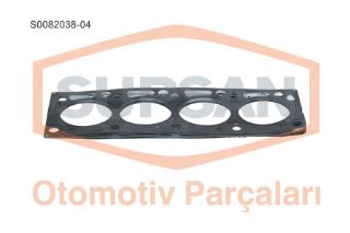 SİLİNDİR KAPAK CONTASI FORD CONNECT 1.8 D 4 ÇENTİK - ÇOK KATMANLI ÇELİK resmi