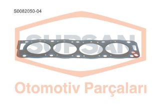 SİLİNDİR KAPAK CONTASI SACLI OZEL KLINGRIT EXPERT JUMPY SCUDO -00 306 405 YM 406 XANTIA ZX XSARA XUD9TE/TF 83.00MM 1.48MM 4 CENTIK resmi