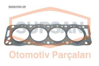 SİLİNDİR KAPAK CONTASI SACLI OZEL KLINGRIT EXPERT JUMPY SCUDO -00 306 405 YM 406 XANTIA ZX XSARA XUD9TE/TF 83.00MM 1.52MM 5 CENTIK resmi