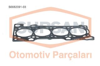 SİLİNDİR KAPAK CONTASI FİAT DUCATO 2.3 MULTİJET 12 0 COMMON RAİL 3 ÇENTİK - ÇOK KATMANLI ÇELİK resmi