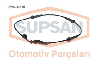 SENSÖR ABS RENAULT MEGANE II 1.9 DCI F9Q800 - 1.6 16V K4M760 - 2.0 16V F4R774 - SCENİC II 1.5D resmi