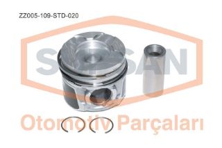 PİSTON FORD FOCUS 1.6 TDCI DURATORQ 16V ENG. DV6 109BG 2003 - .. resmi