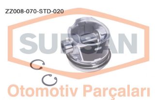 SEGMANLI PİSTON STD 020 DOBLO-PALİO-ALBEA-PUNTO 1.3 MTJ 16V (ENG. 188 A9.000) EURO 4 70 BG resmi