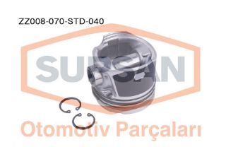 SEGMANLI PİSTON STD 040 DOBLO-PALİO-ALBEA-PUNTO 1.3 MTJ 16V (ENG. 188 A9.000) EURO 4 70 BG resmi