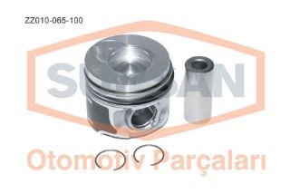 SEGMANLI PİSTON 1MM FARKLI KANGOO-CLİO 1.5 DCİ (ENG. K9K) 65 BG 2002--> resmi