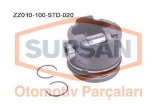 SEGMANLI PİSTON 020 CLİO II-KANGOO-MEGANE II-III-FLUENCE 1.5 DCI K9K EURO 3 resmi