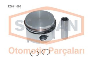 SEGMANLI PİSTON 84.60 MM M131 1600 DKS -TAKIM- resmi