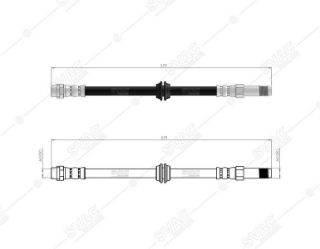 FREN HORTUMU ÖN V-CLASS W447 14> VİTO W447 14> resmi