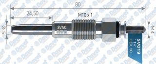 KIZDIRMA BUJİSİ (ISITMA) DUCATO 2.8D  IVECO DAILY  CITROEN JUMPER 2.8 HDI 11V. resmi