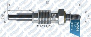 KIZDIRMA BUJİSİ .. ( MEGANE I  1.9 TDİ - R19  1.9 TDİ - CARİSMA 1.9 ) resmi