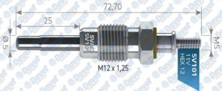 KIZDIRMA BUJİSİ (ISITMA) MEGANE I 1.9 D  EXPRESS 1.9 D  CLİO I 1.9 D 11V resmi