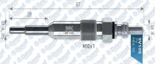 KIZDIRMA BUJİSİ (ISITMA) CRAFTER 2.5 BJK-BJM resmi