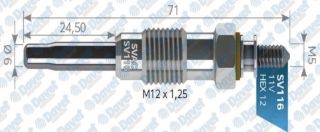 KIZDIRMA BUJİSI 11V MASTER-SAFRANE CROMA 2.5 TD   #### resmi
