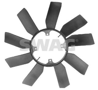 RADYATOR FANI (OM601,OM604 - 9 KANAT) W202 93>00 W210 96>02 resmi