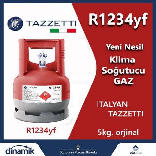 R1234YF-CYLINDERS 5 KG TAZZETTI resmi