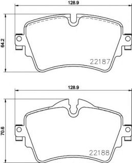 FREN BALATASI ÖN BM 1F52-2F45-F46-X1 F48-X2 F39 MINI F54-F55-F56-F57-F60 14-18 resmi