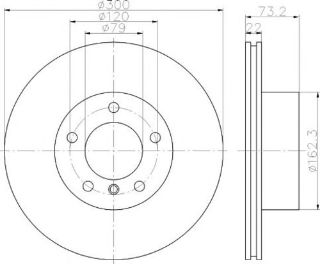 FREN DİSKİ ÖN BM F20-F20 LCİ-F21-F21 LCİ-F30-F30 LCİ-F31- F31 LCİ-F34-F34 LCİ-4F32-F32 LCİ-F33-F33 LCİ-F36 GRAN COUPE 10-18 resmi