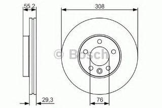 FREN DİSKİ ÖN BM T5-T6 04- resmi