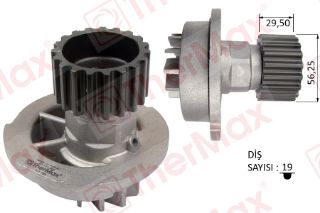 DEVİRDAİM CHEVROLET KALOS 1.4 LACETTİ 1.4-1.6 8V NUBIRA 1.6 05 8V PA696 T resmi