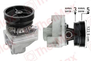 DEVİRDAİM ALT KARTER KOMPLE BRAVO-BRAVA 96-01 DOBLO 01 MAREA 99-02 PALIO 96 1.6 16V PA629 resmi