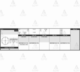 PİSTON TAKIM CRV 2.0L  07-13  81.00MM  RNA  ACCORD 2.0L 09-13  STD resmi